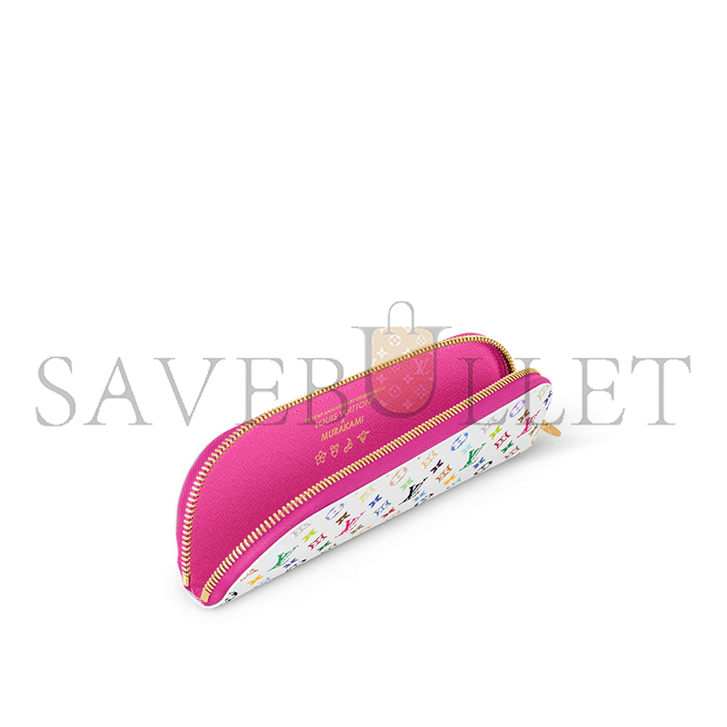 l0vis Vvtt0n murakami lv x tm monogram multicolor charlotte pencil pouch gi1303 (20*7*2cm)